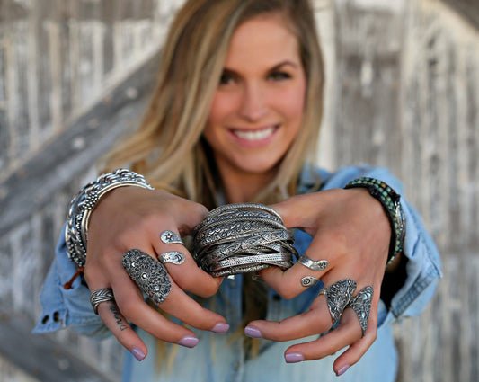 Sterling Silver Cuff Bracelets