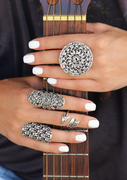 Statement Sterling Silver Rings