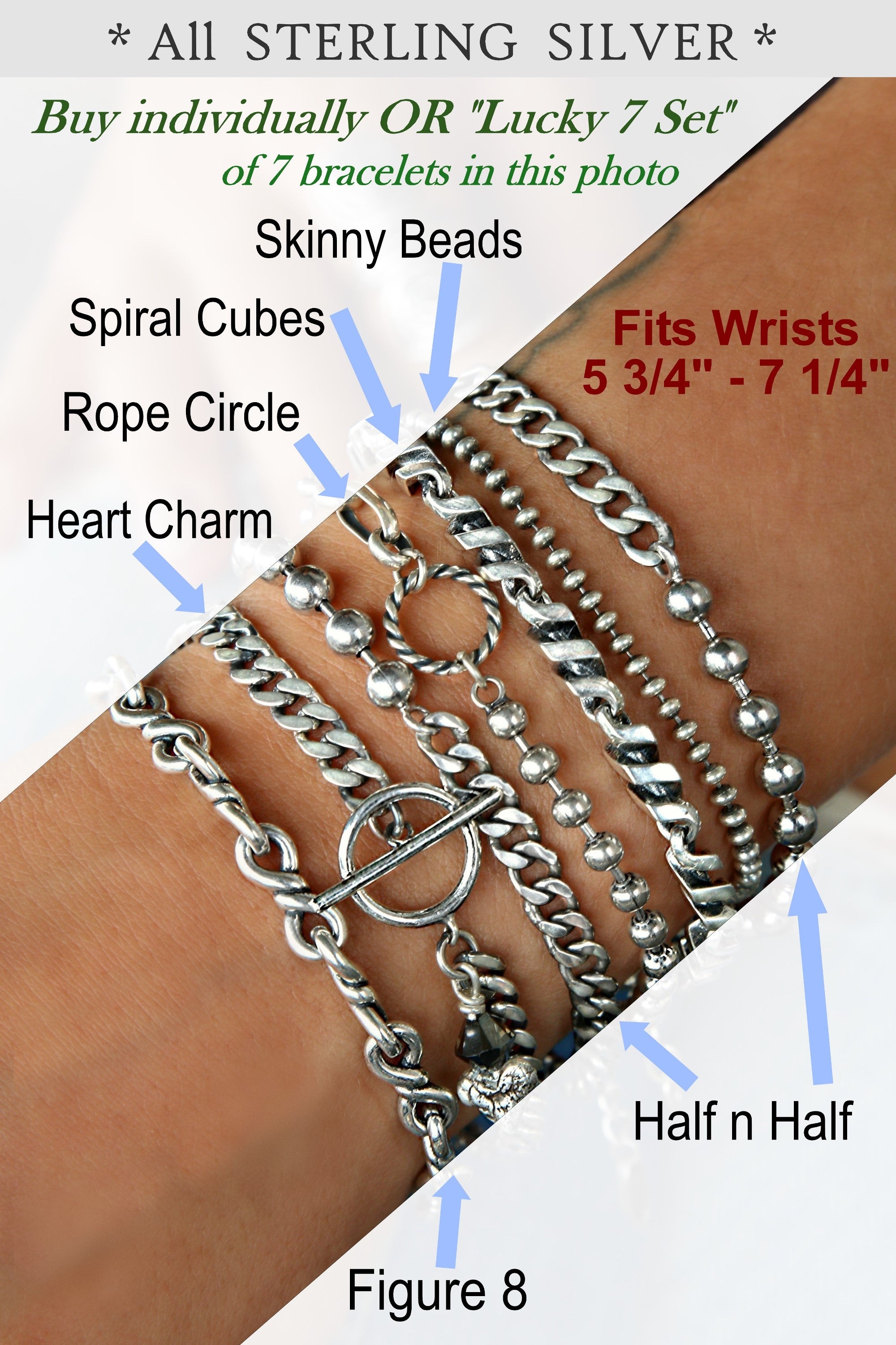 Silver necklace deals and bracelet